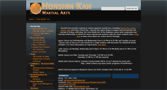 Desktop Screenshot of honshinkan.net
